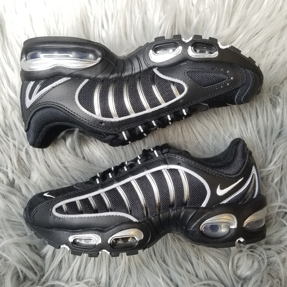 Nike Air Max Tailwind 4 Black Silver 3M Reflective